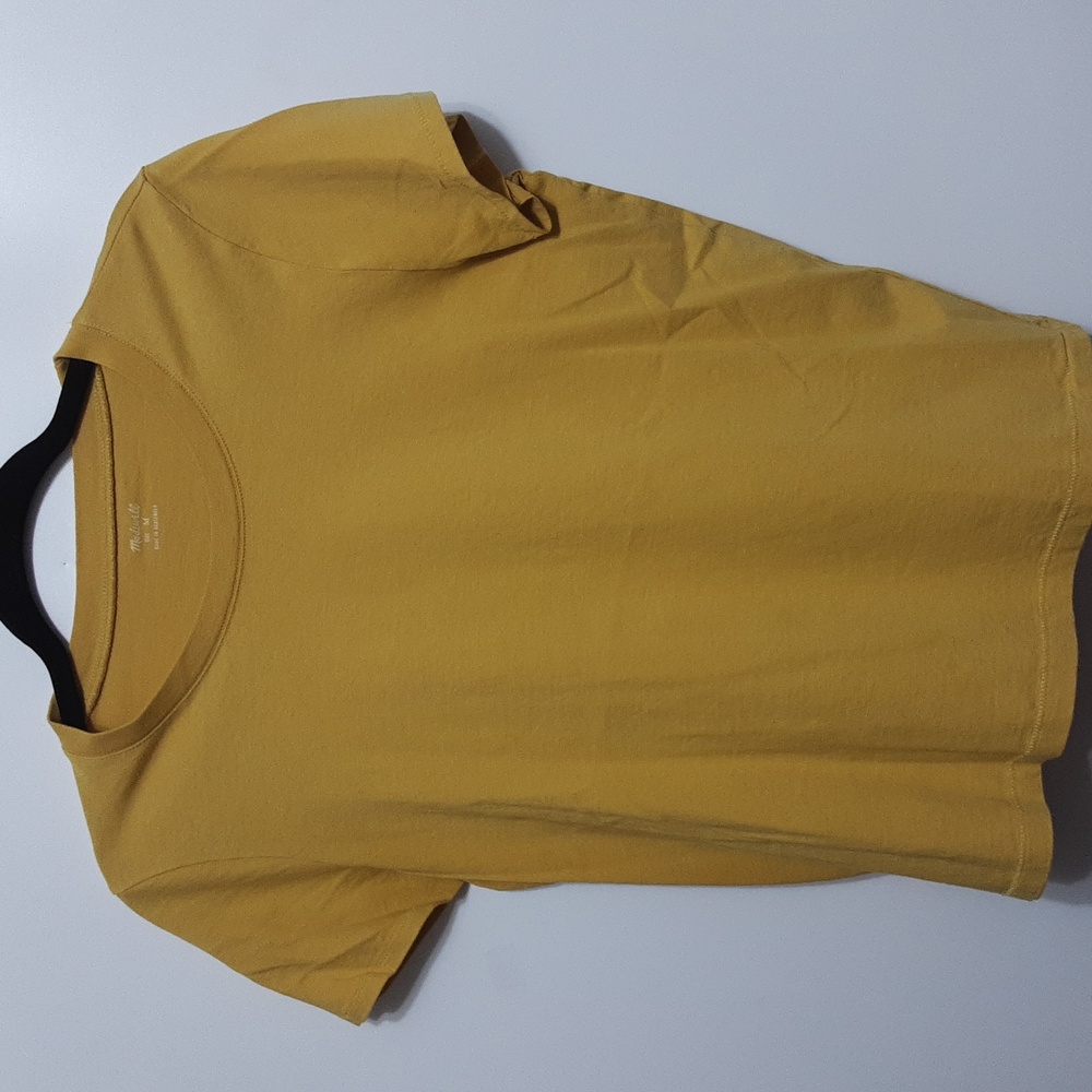 MADEWELL So Summer‎ Vibe Stripe Yellow White Womens S M Tops ( Bundle of 3 )